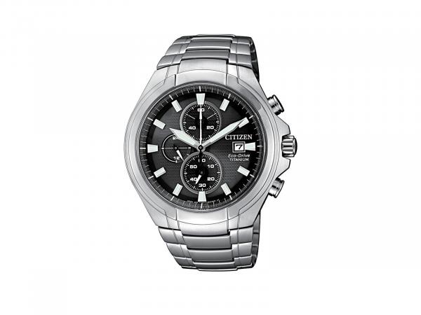 CA0700-86E - Citizen SUPER TITANIO Crono 42mm Nero